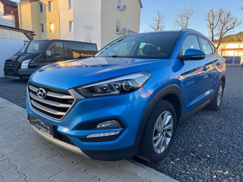 Blau Gebraucht 2018 Hyundai Tucson Trend SUV | 13.499 € (Guter Preis) - Bild 1/4