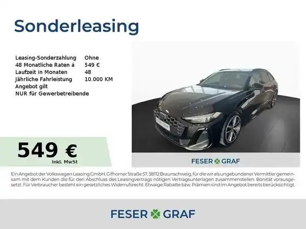 Mythosschwarz metallic Neu 2025 Audi A5 Ambiente Coupé | 46.430 € - Bild 1/4