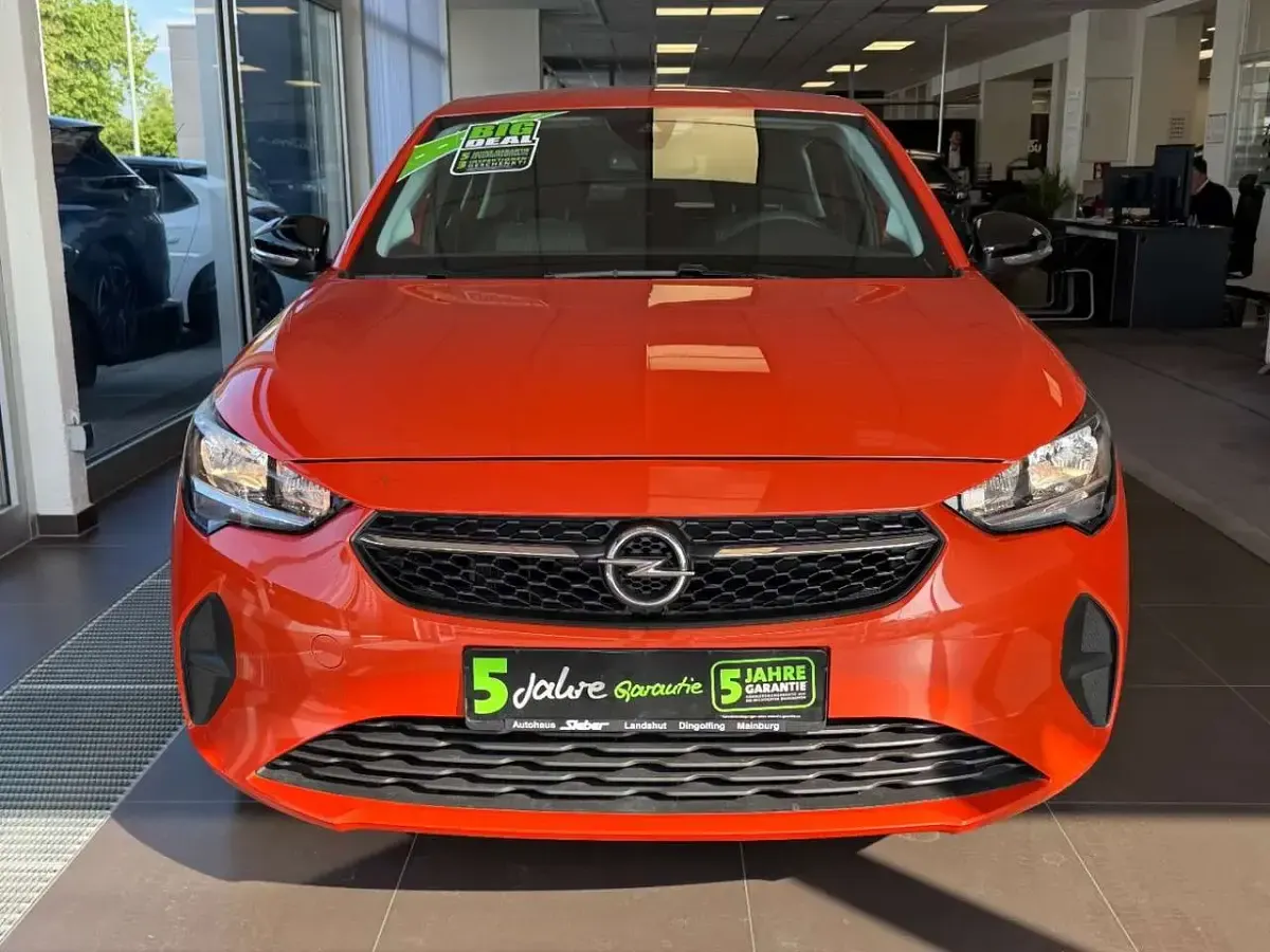 Usado Opel Corsa-e Edition 100 kW (136 HP) 2023 Laranja Citadino