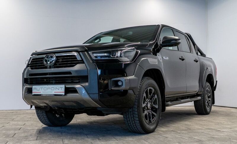Schwarz Gebraucht 2023 Toyota HiLux Abholung | 52.840 € (Teuer) - Bild 1/4