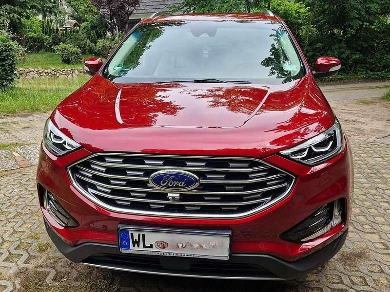 Rot Gebraucht 2019 Ford Edge ST-Line SUV | 22.999 € (Superpreis) - Bild 1/4