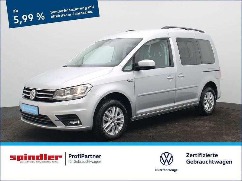 Reflexsilber metallic Gebraucht 2020 VW Caddy Comfortline Van / Kleinbus | 25.480 € (Teuer) - Bild 1/3