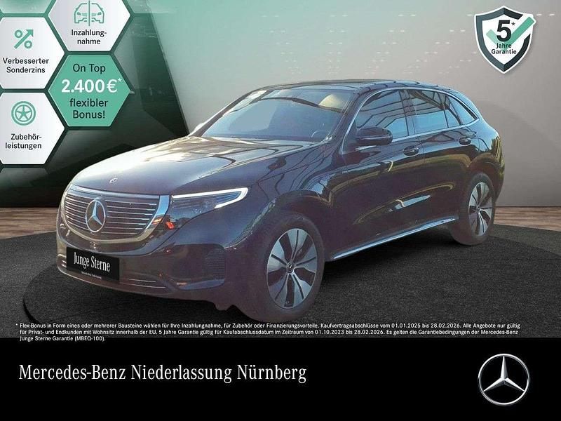 Blau Gebraucht 2023 Mercedes EQC400 SUV | 36.990 € (Superpreis) - Bild 1/3