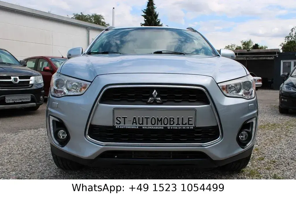 Gebraucht Mitsubishi ASX Diamant Edition 150 PS (110 kW) 2016 Silber SUV