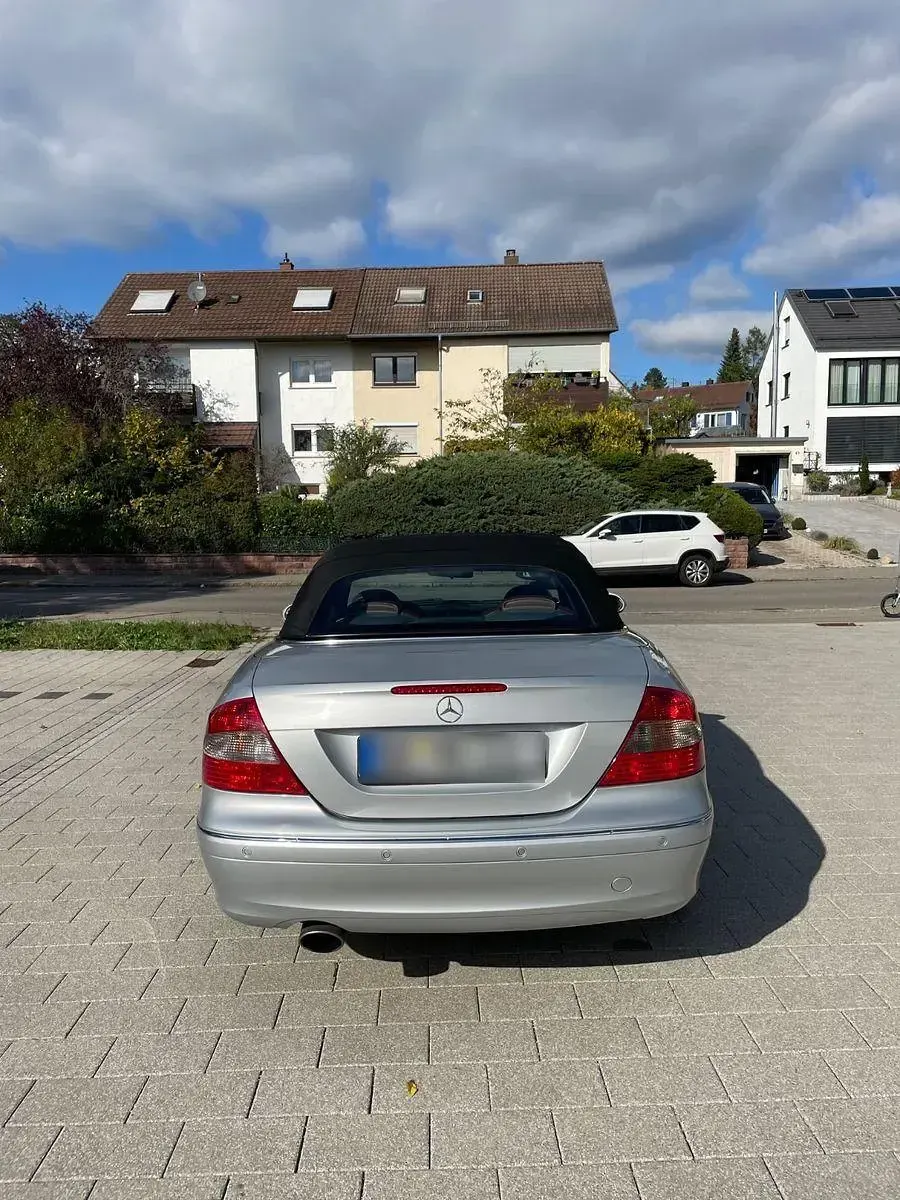 Gebraucht Mercedes CLK200 Avantgarde 163 PS (119 kW) 2006 Silber Cabrio