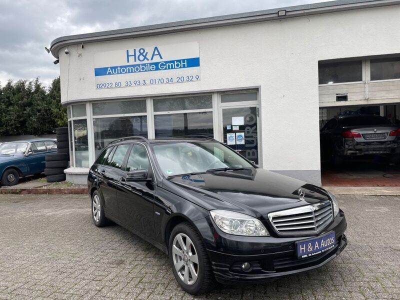 Schwarz unilack Gebraucht 2010 Mercedes C200 Kombi | 2.900 € (Superpreis) - Bild 1/4
