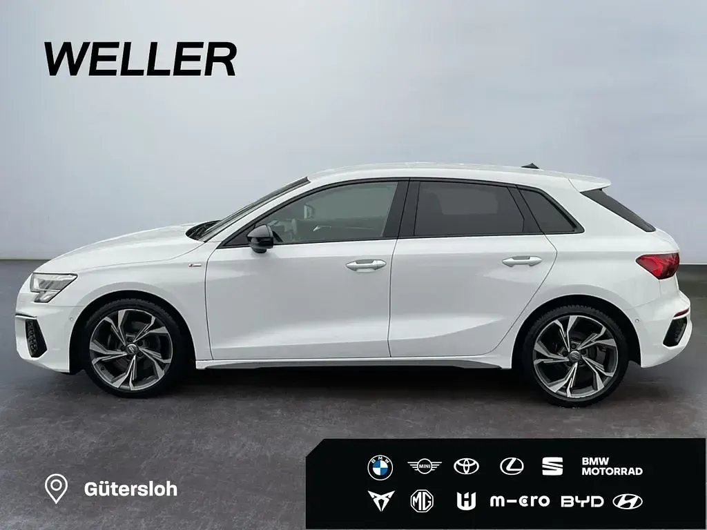 Gebraucht Audi A3 S-Line 150 PS (110 kW) 2020 Weiss Limousine