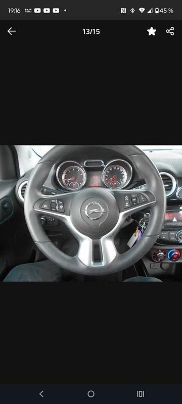 Gebraucht Opel Adam Glam 101 PS (74 kW) 2014 Grau Kleinwagen