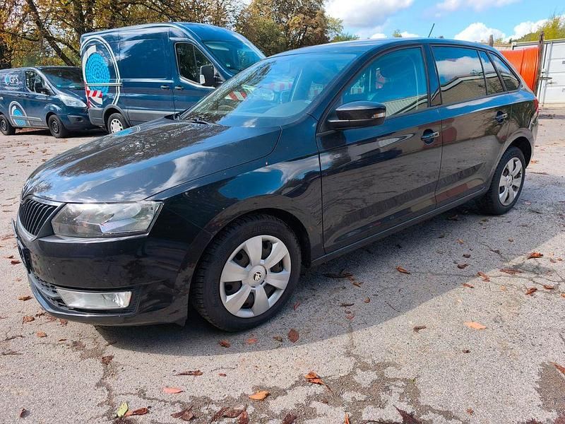 Schwarz Gebraucht 2017 Skoda Rapid Limousine | 6.900 € (Fairer Preis) - Bild 1/4