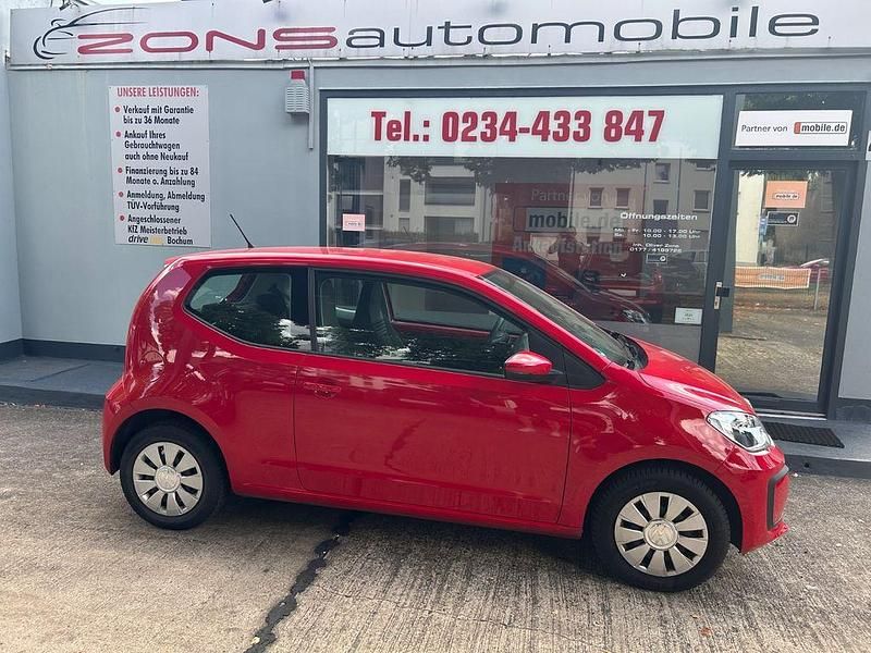 Rot Gebraucht 2019 VW up! Move Kleinwagen | 11.900 € (Guter Preis) - Bild 1/4