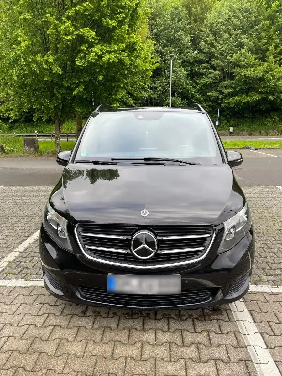 Gebraucht Mercedes V250 190 PS (139 kW) 2018 Schwarz Van / Kleinbus