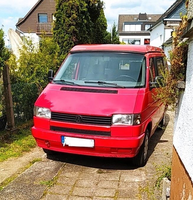Rot Gebraucht 1992 VW T4 California Van | 6.200 € - Bild 1/4