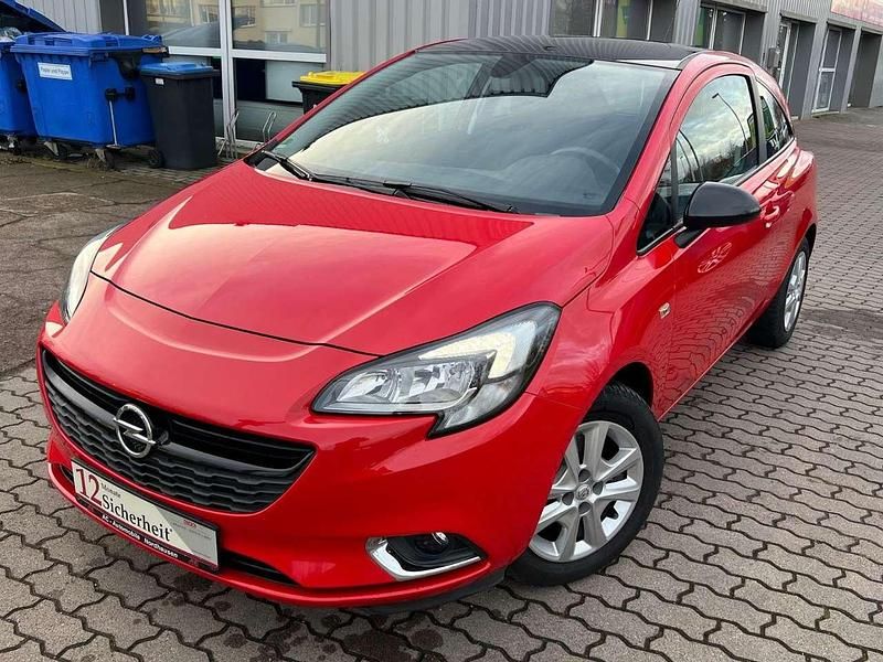 Rot Gebraucht 2015 Opel Corsa Color Edition Limousine | 8.999 € (Fairer Preis) - Bild 1/4
