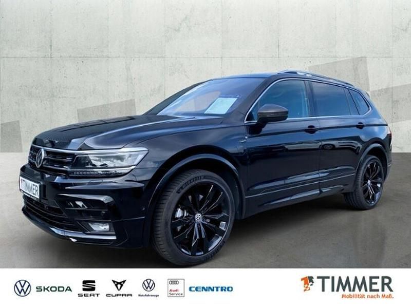 Schwarz Gebraucht 2018 VW Tiguan Allspace R-line SUV | 29.980 € (Etwas zu teuer) - Bild 1/4