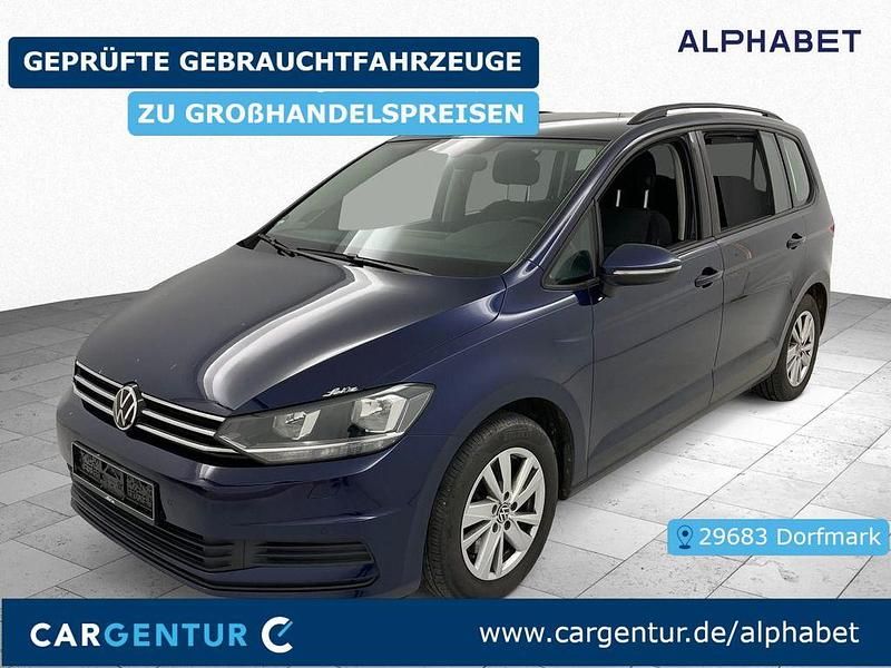 Atlantic blue Gebraucht 2021 VW Touran Comfortline Van / Kleinbus | 19.990 € (Superpreis) - Bild 1/2