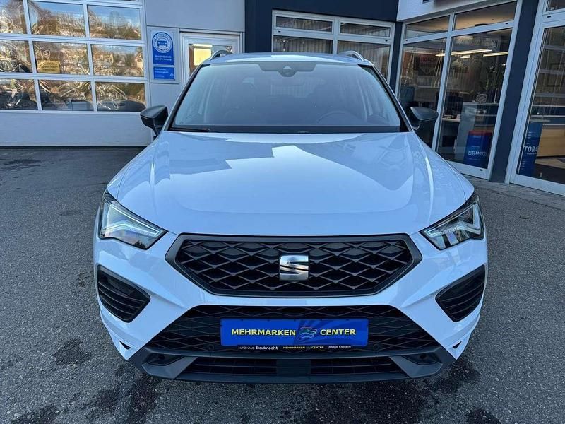 Gebraucht Seat Ateca FR 150 PS (110 kW) 2021 "nevada" weiss SUV