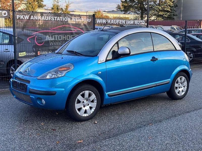 Blau Gebraucht 2009 Citroën C3 Pluriel Exclusive Cabrio | 3.950 € (Etwas zu teuer) - Bild 1/4