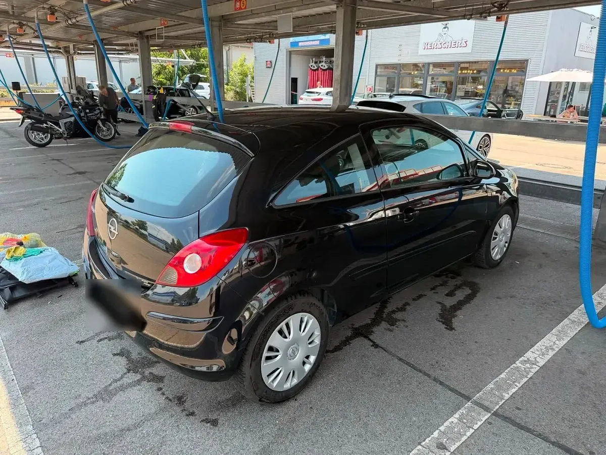 Gebraucht Opel Corsa 60 PS (44 kW) 2007 Schwarz Kleinwagen