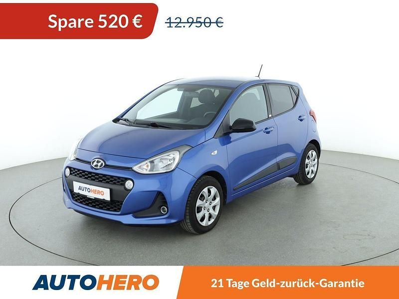 Blau Gebraucht 2018 Hyundai i10 Passion Kleinwagen | 12.430 € (Fairer Preis) - Bild 1/3