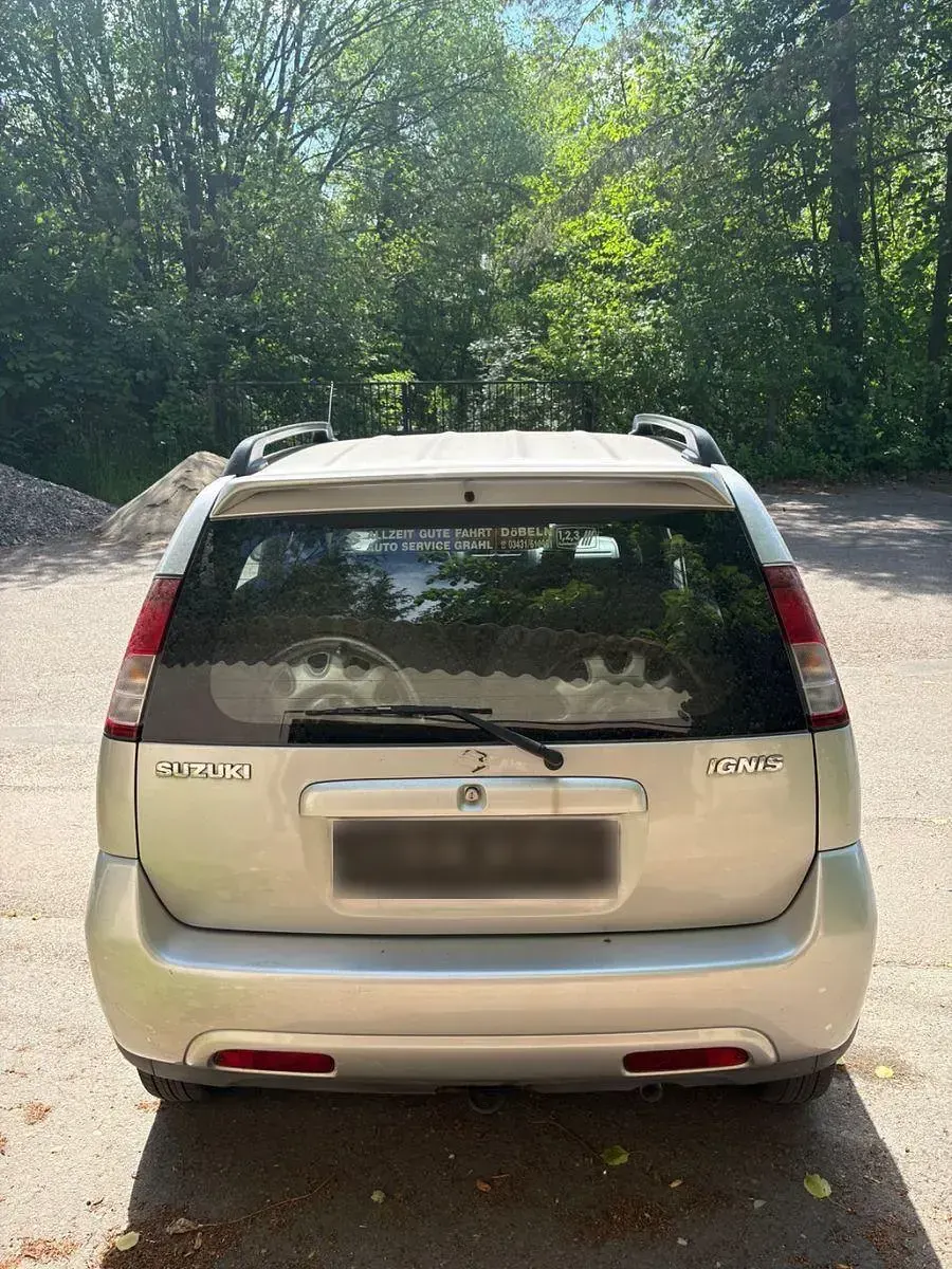 Gebraucht Suzuki Ignis 83 PS (61 kW) 2001 Silber Kleinwagen