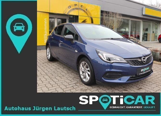 Blue metallic Gebraucht 2021 Opel Astra Edition Limousine | 12.990 € (Guter Preis) - Bild 1/4