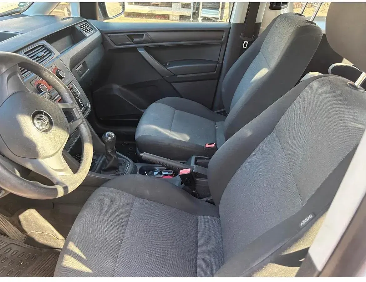 Gebraucht VW Caddy 102 PS (75 kW) 2015 Weiß Van / Kleinbus