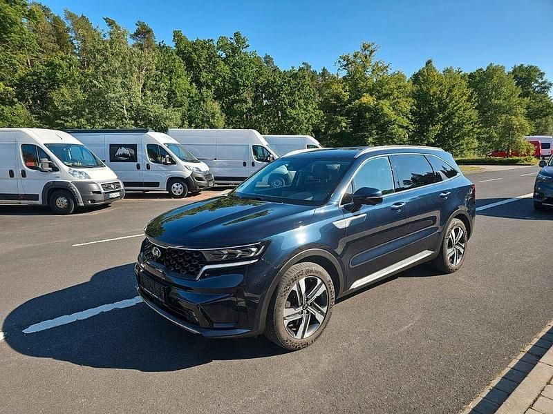 (b4u) gravity blau met. Gebraucht 2021 Kia Sorento Spirit SUV | 29.400 € (Superpreis) - Bild 1/4