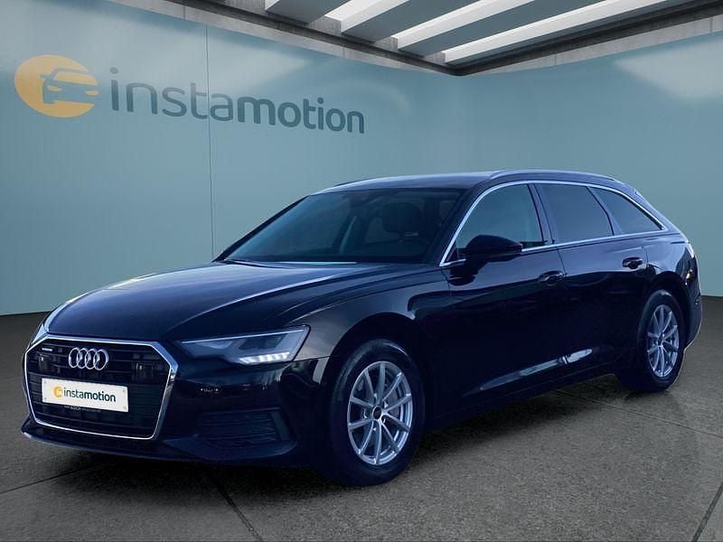 Schwarz Gebraucht 2022 Audi A6 Kombi | 31.349 € (Guter Preis) - Bild 1/4