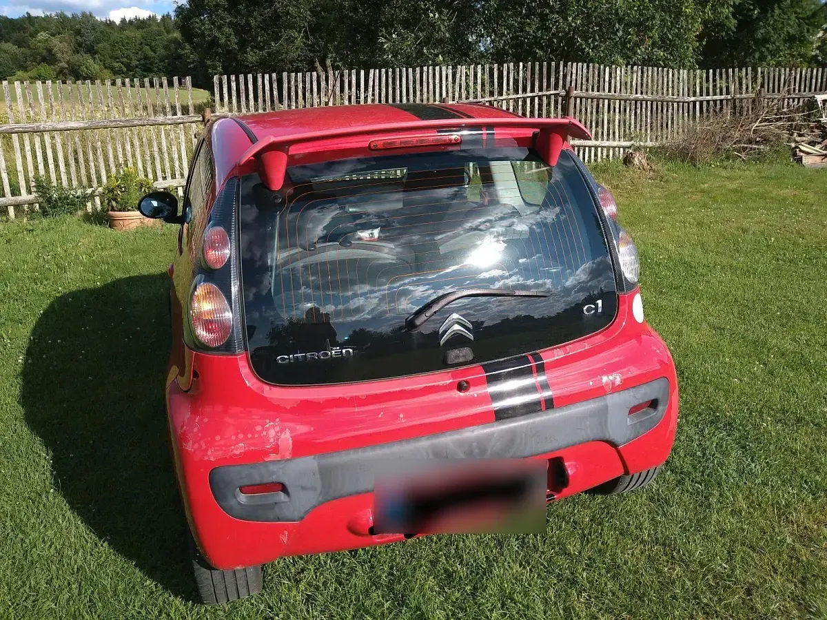 Gebraucht Citroën C1 69 PS (50 kW) 2010 Rot Kleinwagen