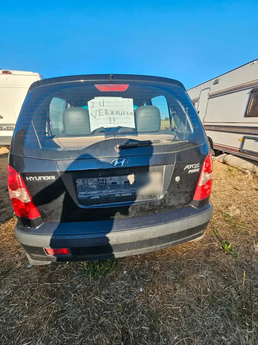 Gebraucht Hyundai Atos 58 PS (42 kW) 2006 Schwarz Kleinwagen