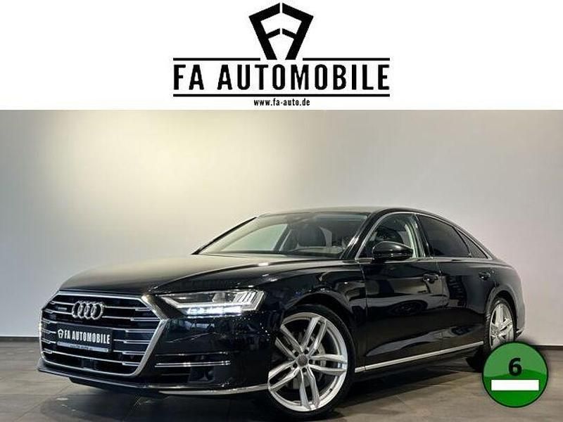 Mythosschwarz (metallic) Gebraucht 2019 Audi A8 Ambiente Limousine | 33.940 € (Superpreis) - Bild 1/4