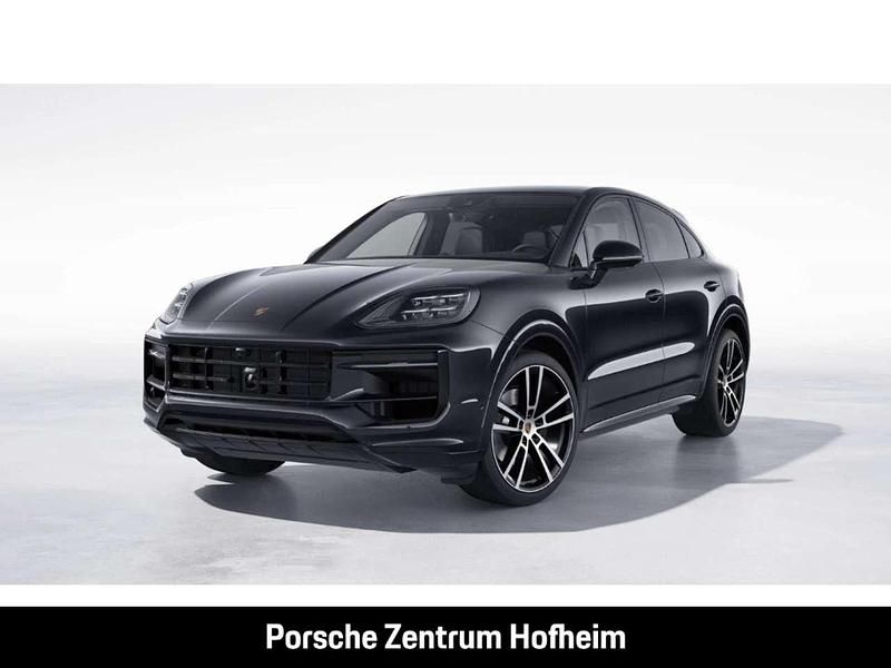 Chromitschwarzmetallic Neu 2025 Porsche Cayenne Coupe Black Edition Coupé | 128.965 € - Bild 1/4