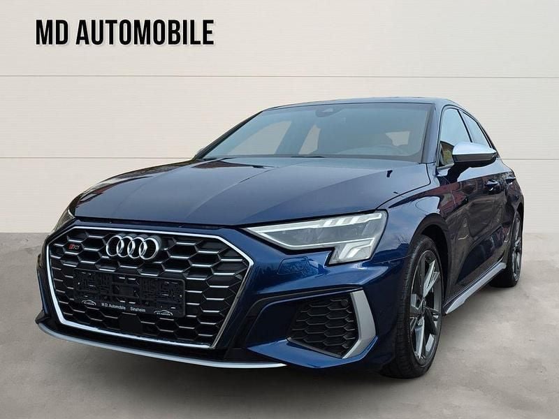 Blau Gebraucht 2022 Audi S3 Sport Limousine | 27.900 € (Guter Preis) - Bild 1/4