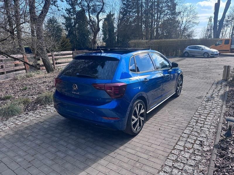 Gebraucht VW Polo R-line 110 PS (80 kW) 2021 Blau Kleinwagen