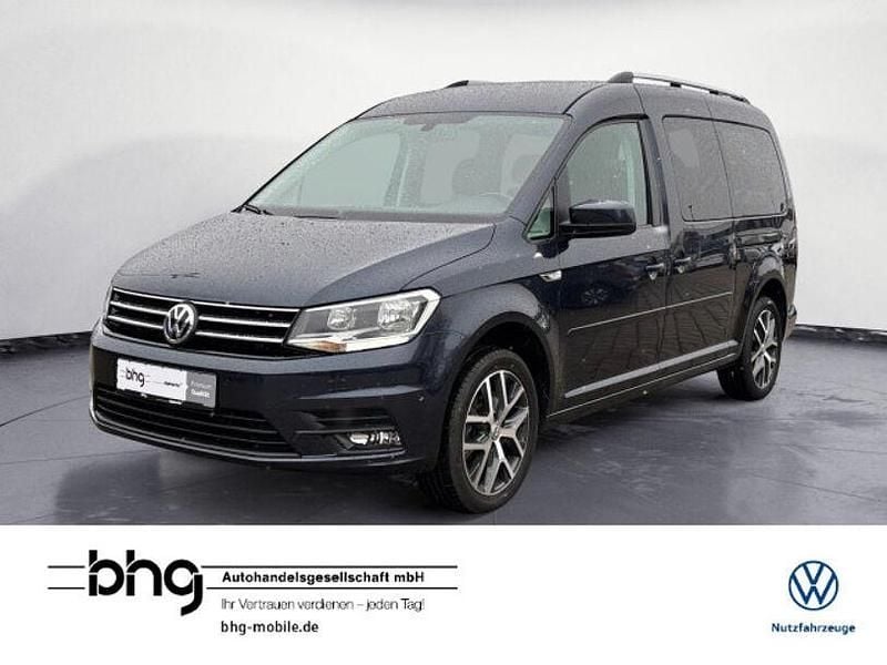 Gebraucht VW Caddy Maxi Comfortline 131 PS (96 kW) 2019 Blau Van / Kleinbus