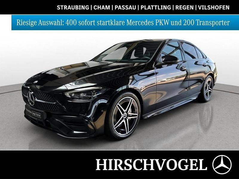 Schwarz Gebraucht 2024 Mercedes C200 AMG line Limousine | 41.970 € (Etwas zu teuer) - Bild 1/4