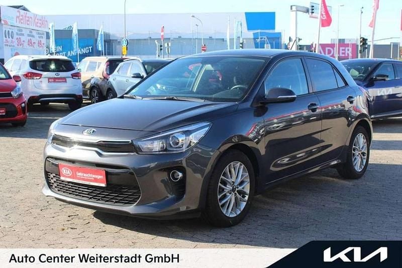 Graphite (grau) Gebraucht 2017 Kia Rio DREAM-TEAM Edition Kleinwagen | 10.690 € (Fairer Preis) - Bild 1/4