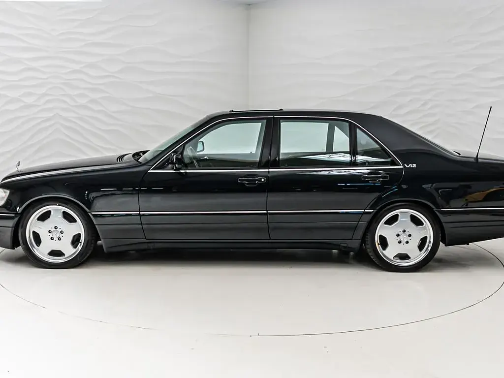Gebraucht Mercedes S600 AMG 441 PS (324 kW) 1994 Blau Limousine