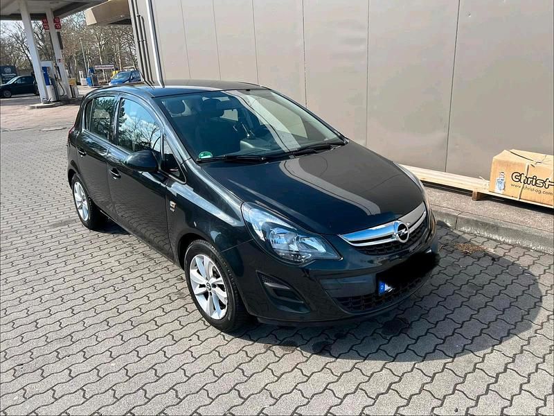 Gebraucht Opel Corsa 87 PS (63 kW) 2014 Schwarz Kleinwagen