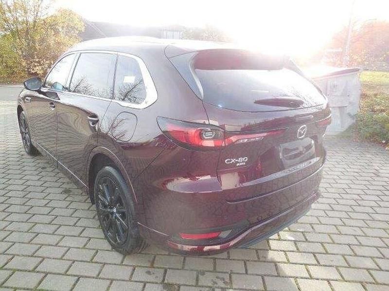 Gebraucht Mazda CX-80 241 PS (177 kW) 2024 Rot SUV