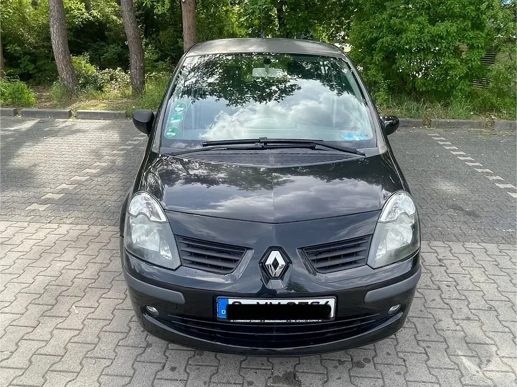 Gebraucht Renault Modus 88 PS (64 kW) 2006 Schwarz Van / Kleinbus