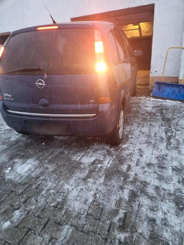 Gebraucht Opel Meriva 105 PS (77 kW) 2007 Blau Van / Kleinbus