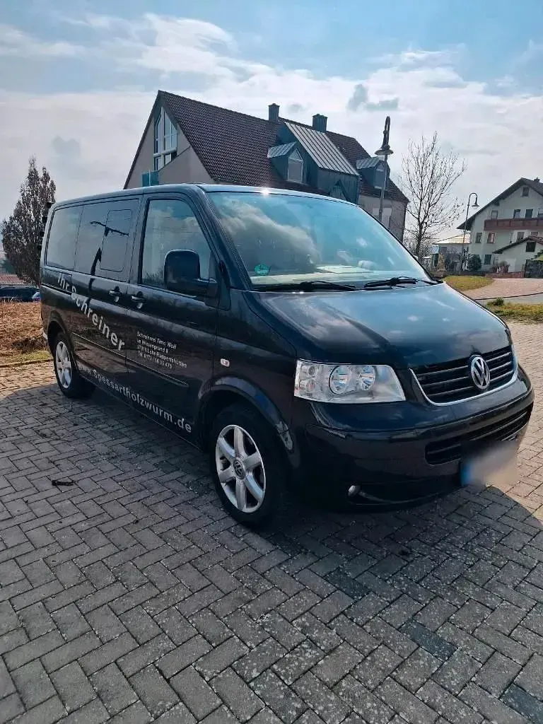 Brugt VW T5 131 HK (96 kW) 2008 Sort Van