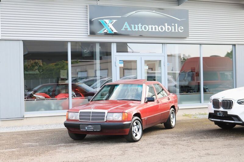 Rot Gebraucht 1990 Mercedes 190 Sportline Limousine | 4.999 € - Bild 1/4