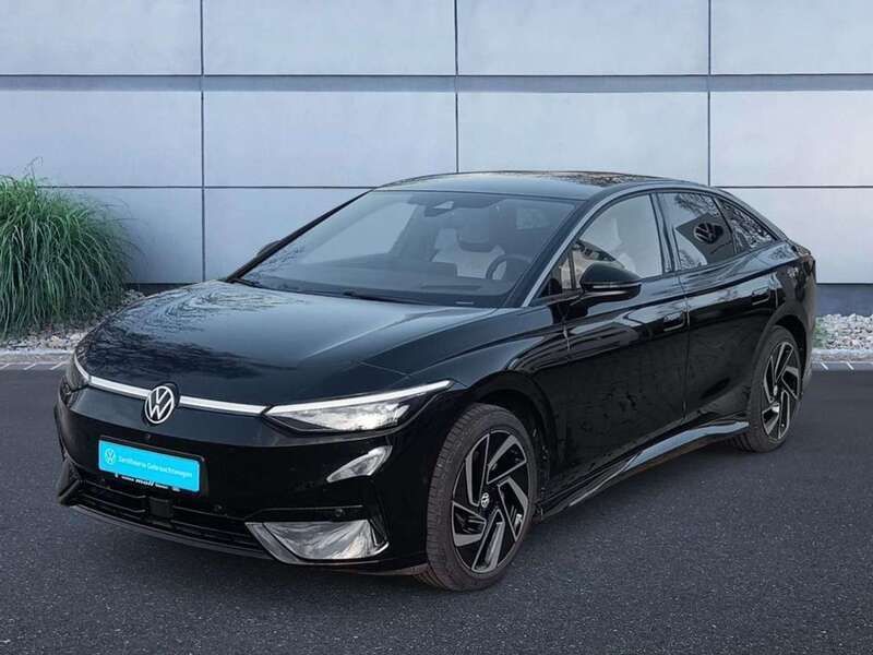 Grenadillschwarz metallic Gebraucht 2024 VW ID.7 Pro Limousine | 48.990 € (Fairer Preis) - Bild 1/4