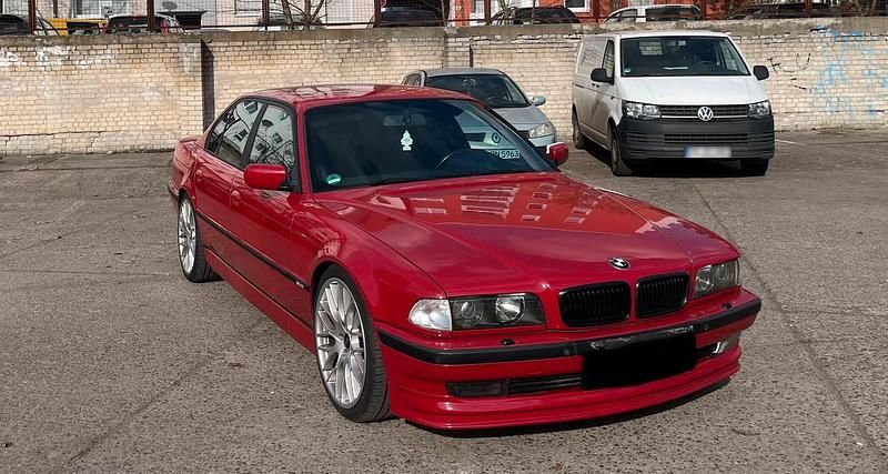 Gebraucht BMW 728 193 PS (141 kW) 1995 Rot Limousine