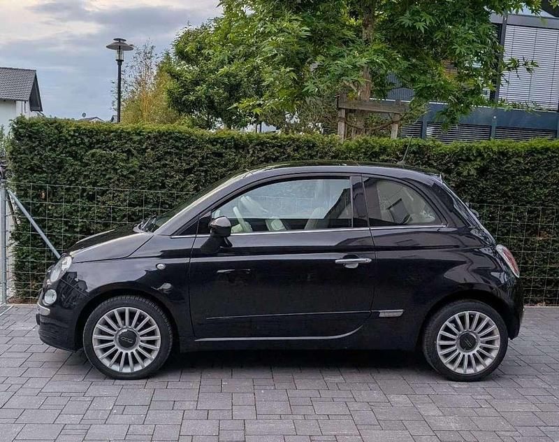 Schwarz Gebraucht 2014 Fiat 500 Lounge Limousine | 6.400 € (Fairer Preis) - Bild 1/4