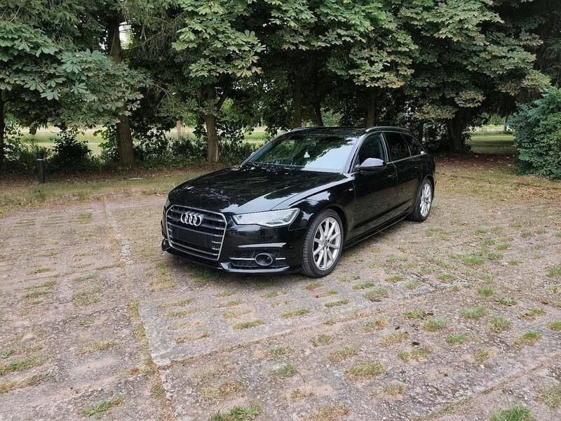 Schwarz Gebraucht 2018 Audi A6 S-Line Kombi | 15.999 € (Superpreis) - Bild 1/4