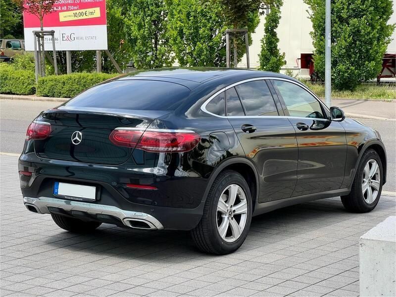 Schwarz Gebraucht 2019 Mercedes GLC220 Coupé | 33.900 € (Superpreis) - Bild 1/4