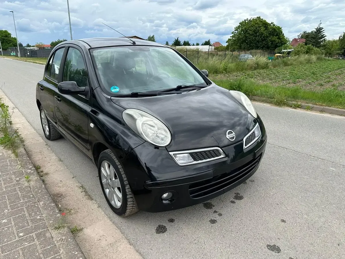 Gebraucht Nissan Micra 80 PS (58 kW) 2007 Schwarz Kleinwagen